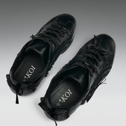 KOI Spellbound Lace Up Pumps- Black