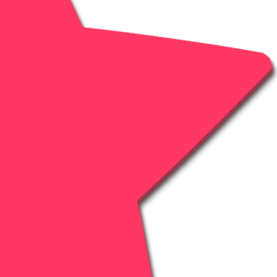 Vedette : Couvre-mamelons de l’étoile Pink Pasties Glow in the Dark