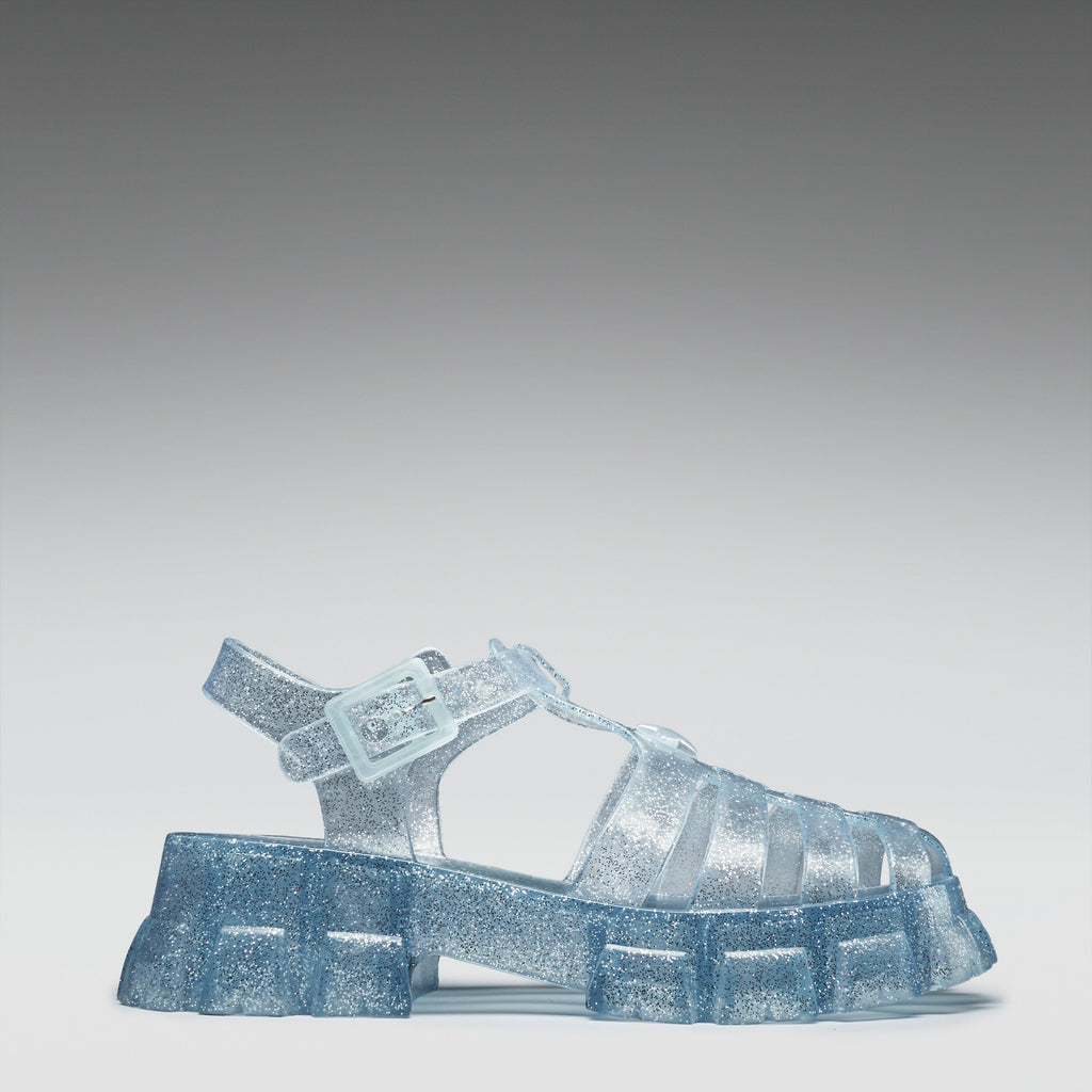 KOI Sunbeam Star Jelly Sandals- Blue-Clearance