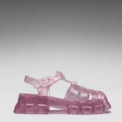 KOI Sunbeam Heart Jelly Sandals- Pink