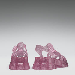 KOI Sunbeam Heart Jelly Sandals- Pink