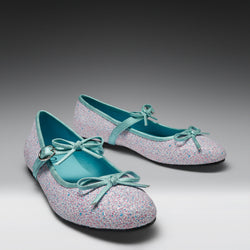 KOI Twinkles Glittery Ballet Shoes