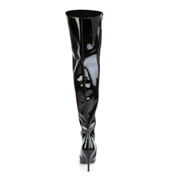 Pleaser Vanity-3010-Black-Size 9-Clearance