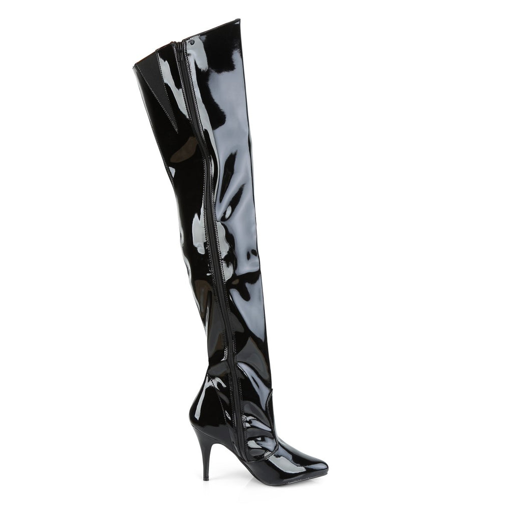 Pleaser Vanity-3010-Black-Size 9-Clearance