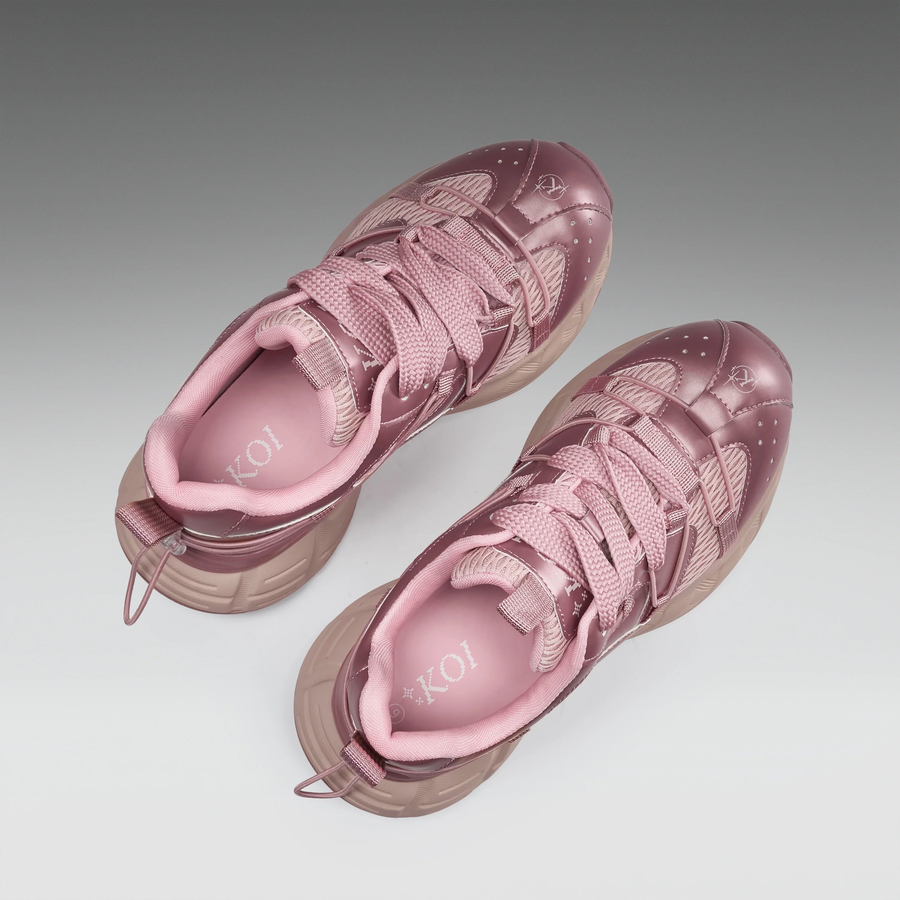 KOI Vortex Mega Chunky Trainers - Rose