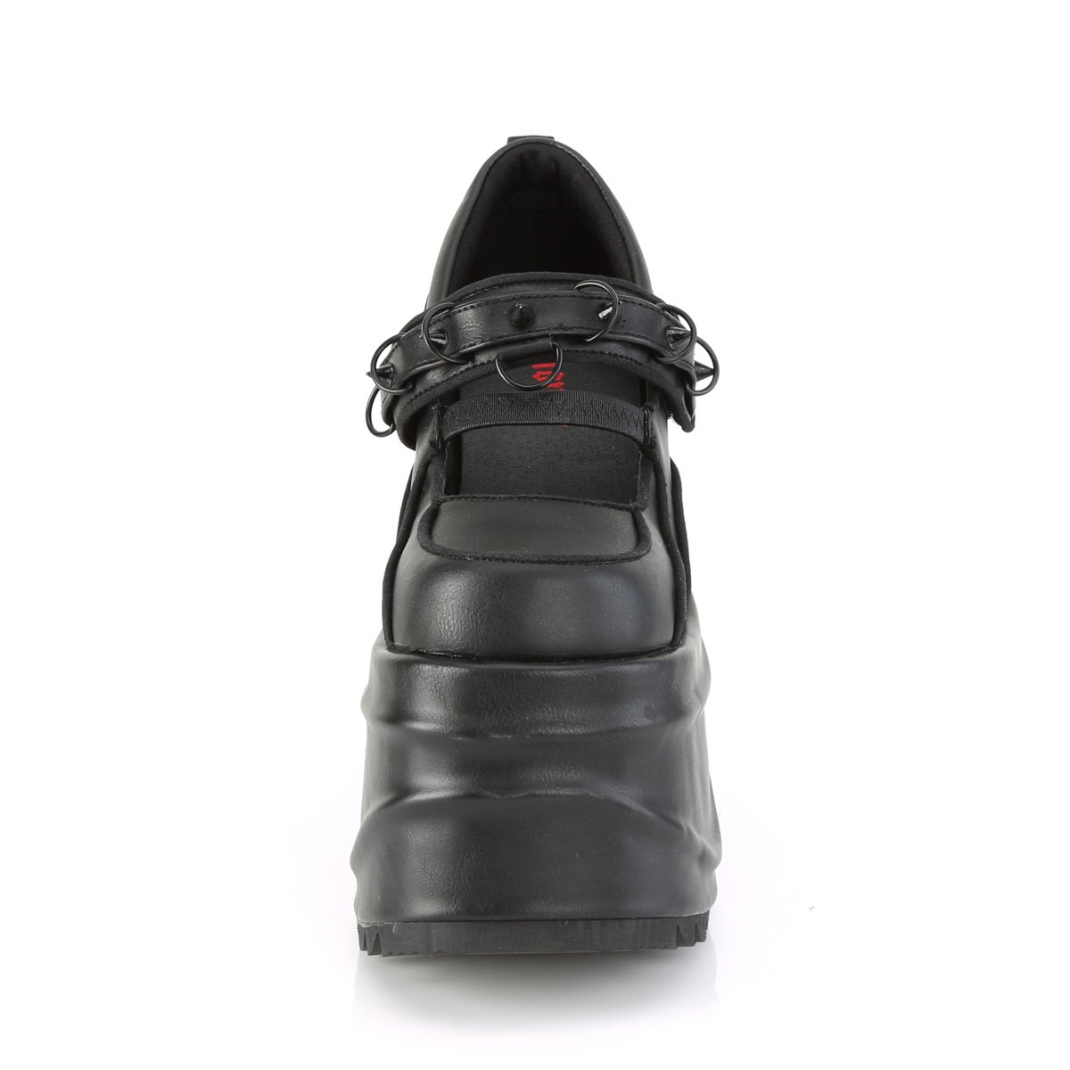 Demonia Wave-48-Noir-Taille 10-Liquidation