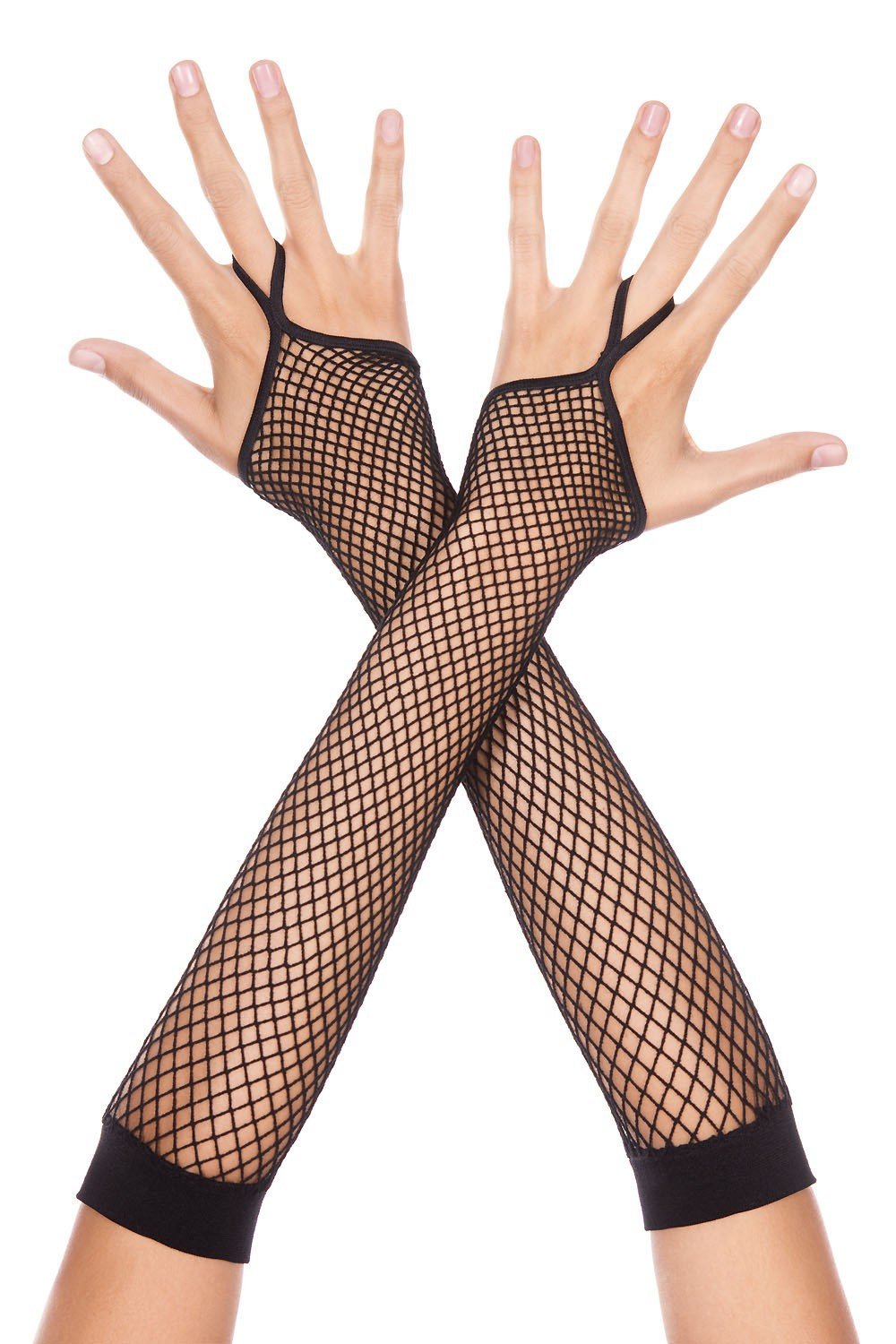 Fishnet Arm Warmers