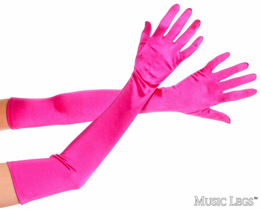 Satin Gloves
