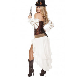 4576- 7pc Sexy Steampunk Babe - Roma Costume Costumes,New Arrivals,New Products - 2