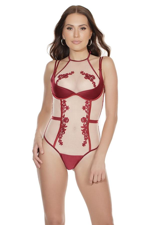 7223-Merlot/Nude