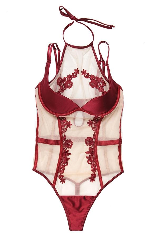 7223-Merlot/Nude