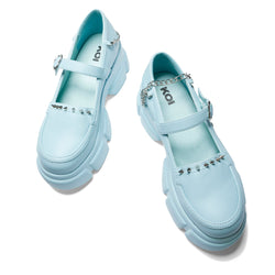 Cloud Mist Chunky Shoes - Baby Blue
