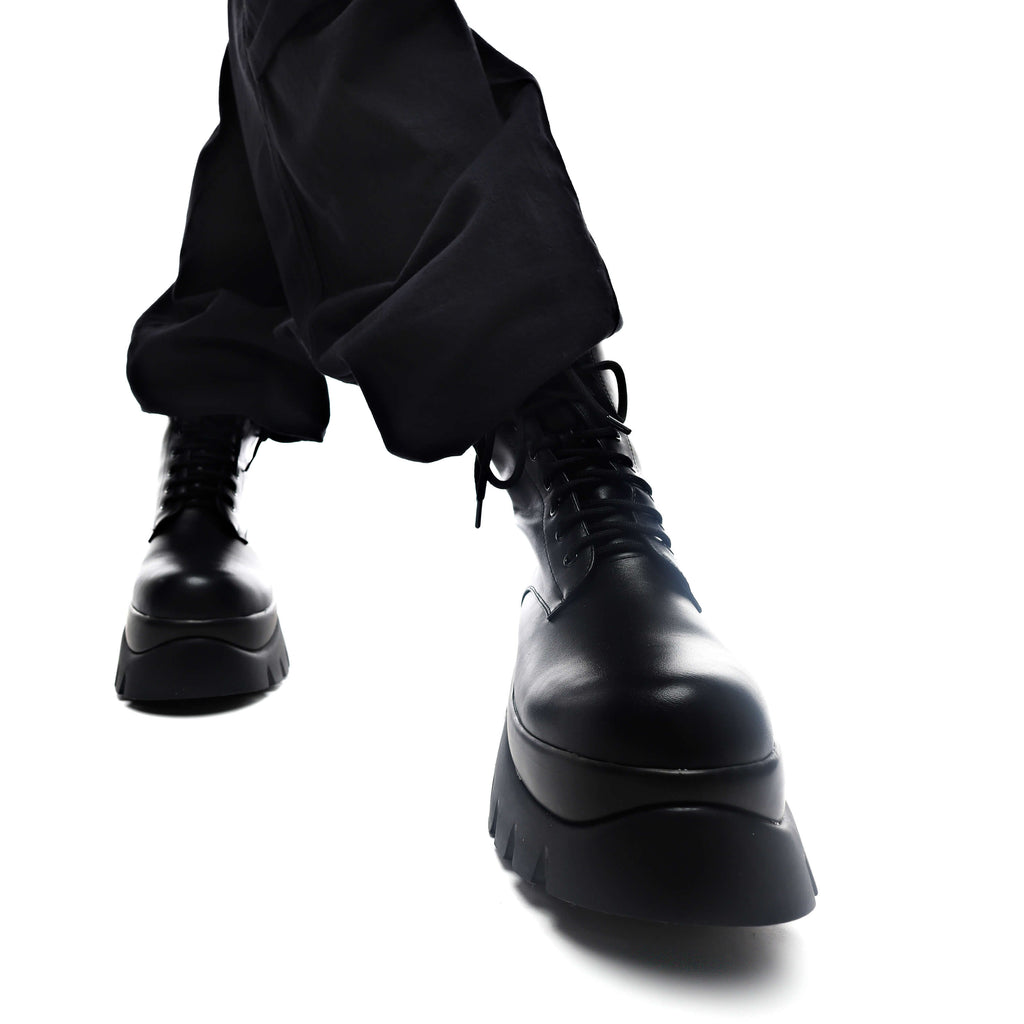 KOI Rancor Lace up 'Monster' Boots