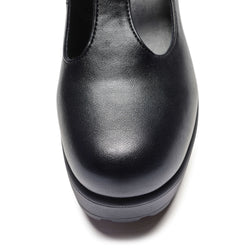 SAI Black Mary Jane Shoes 'Faux Leather Edition'