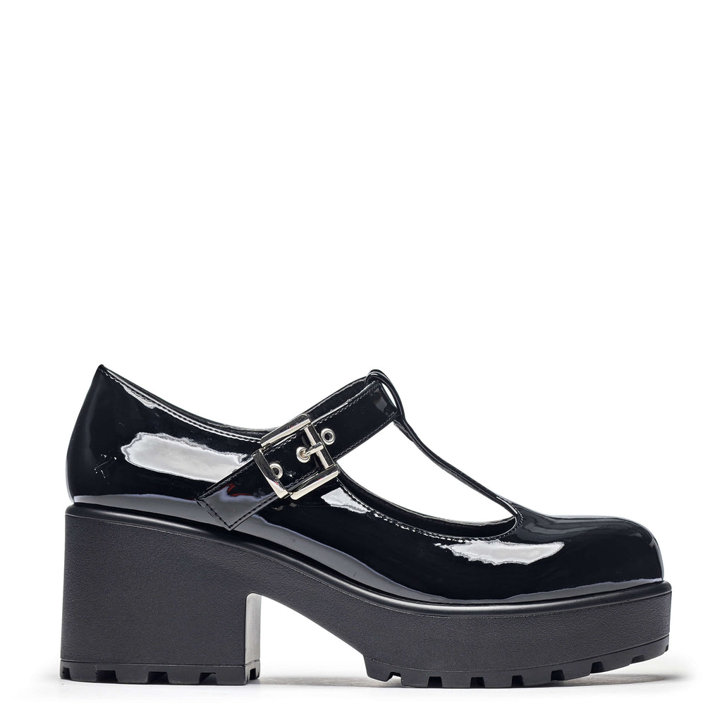 KOI SAI Black Mary Jane Shoes 'Patent Edition'