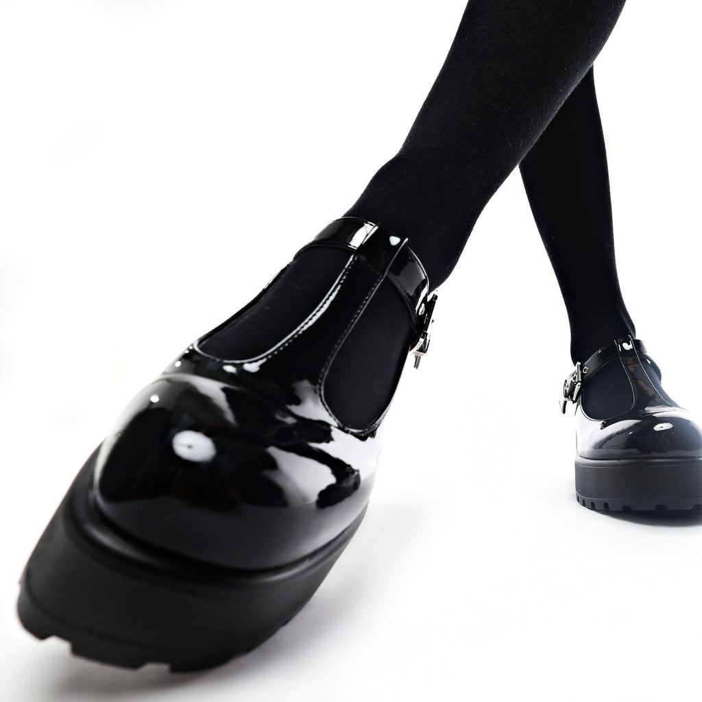 KOI SAI Black Mary Jane Shoes 'Patent Edition'