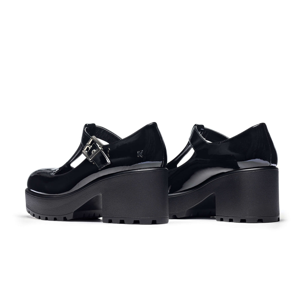 KOI SAI Black Mary Jane Shoes 'Patent Edition'