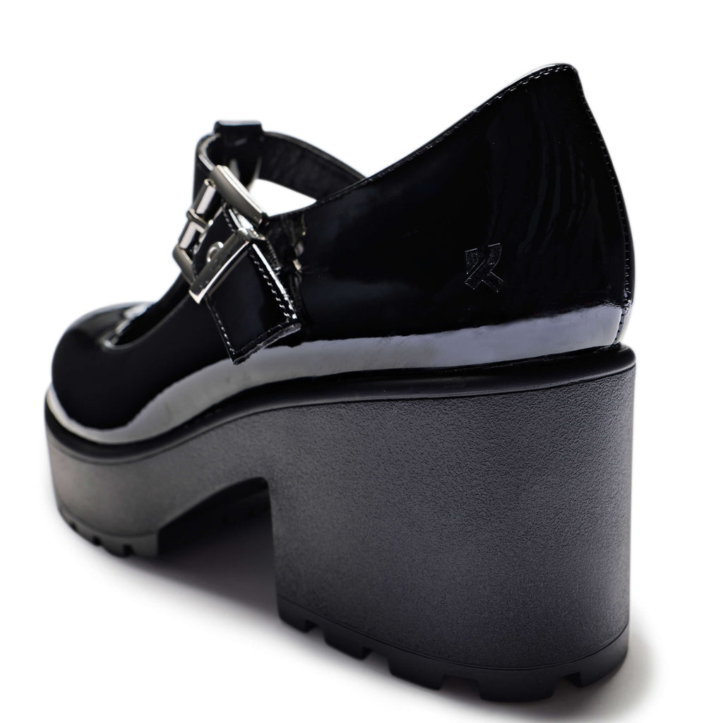 KOI SAI Black Mary Jane Shoes 'Patent Edition'