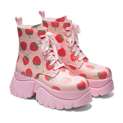 Strawberry Shortcake Pink Vilun Boots