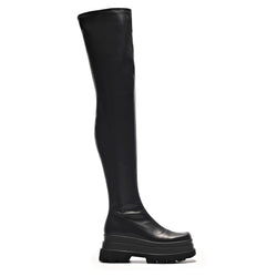 The Elevation Stretch Thigh High Boots
