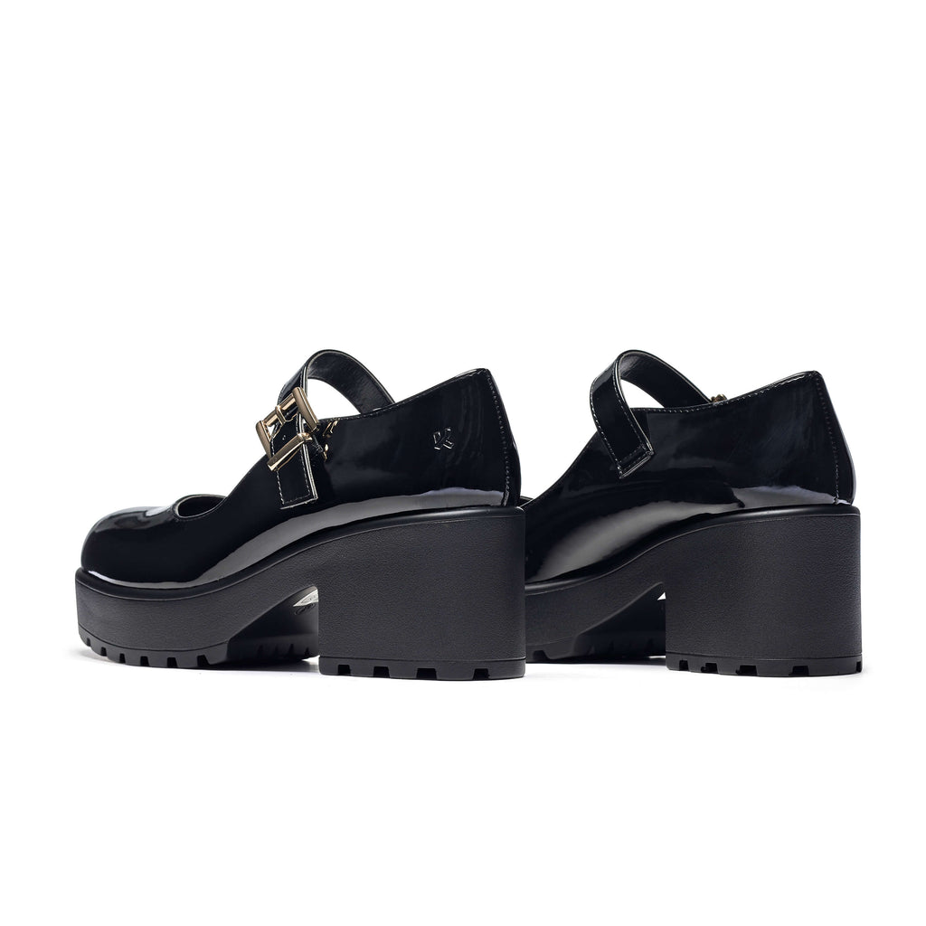 KOI TIRA Black Mary Jane Shoes 'Patent Edition'