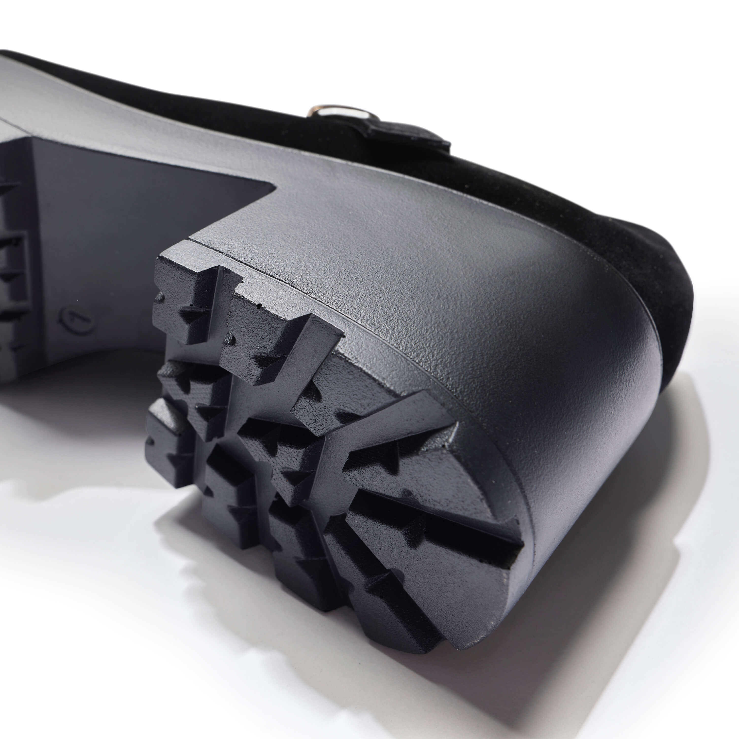 KOI TIRA Black Mary Jane Shoes 'Suede Edition'