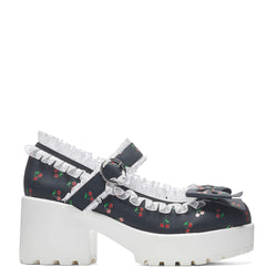 Tira Mary Janes Shoes 'Black Cherry Bakewell Edition'