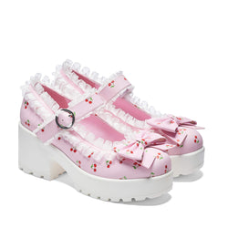 Tira Mary Janes Shoes 'Pink Cherry Bakewell Edition'