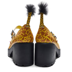 Tira Mary Janes 'Grazing Giraffe Edition'