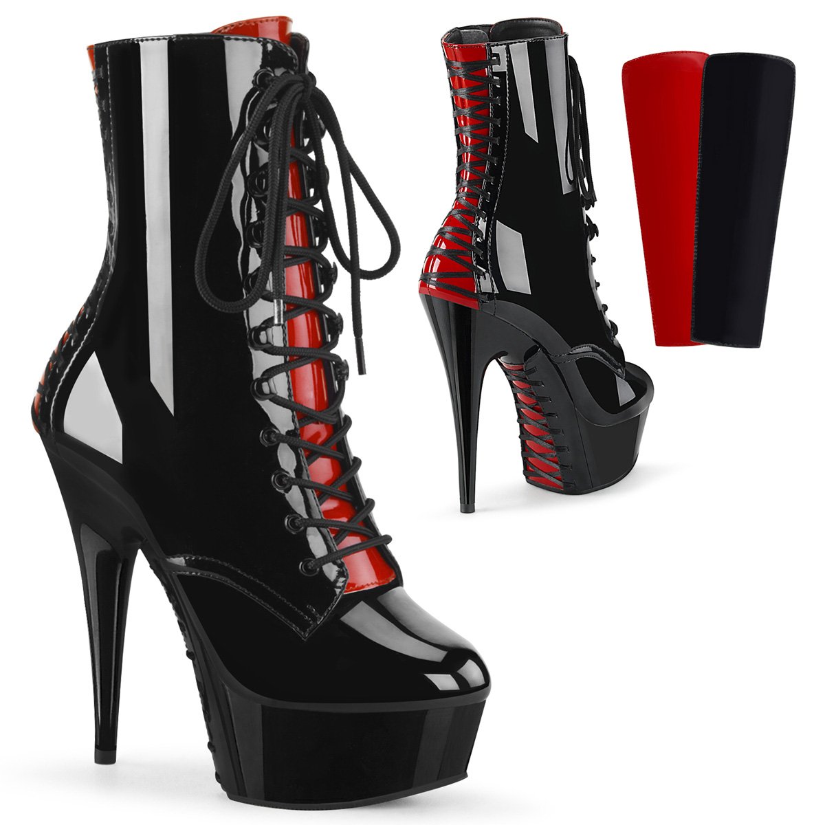 Pleaser Delight-1020FH Ankle Boots