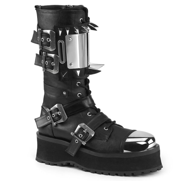 Demonia Gravedigger 250 Unisex Platform Shoes Boots Buy Sexy Shoes at Shoefreaks